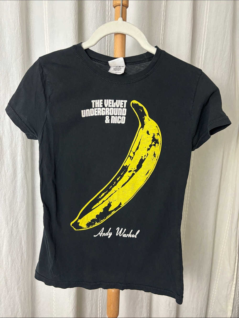 S Slim Fit Velvet Underground & Nico Warhol Tee
